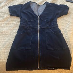 Denim dress